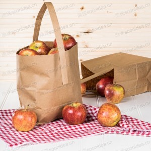 1 Peck White Kraft Paper Produce 